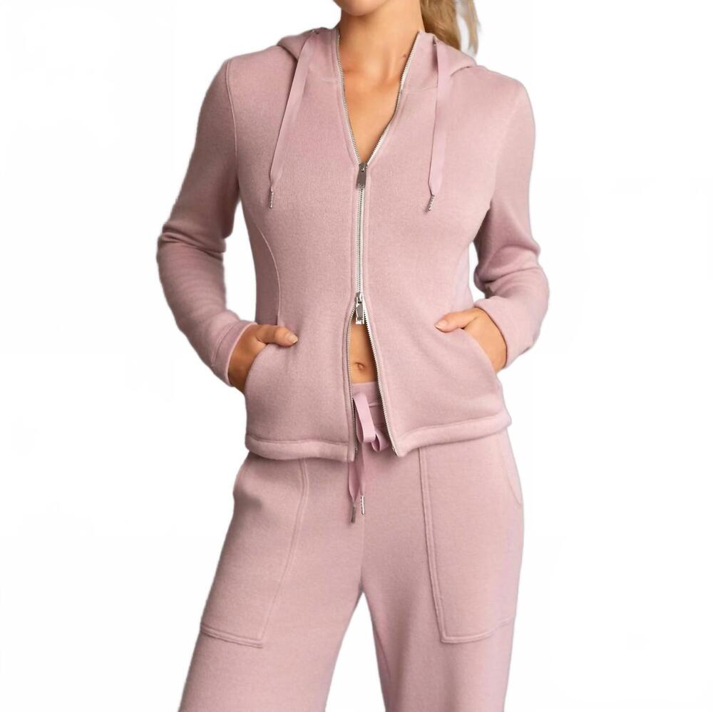 NEW HEROINE SPORT lounge boost hoodie in vintage rose